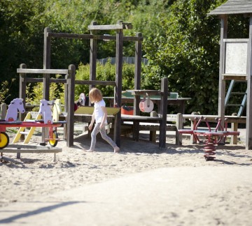 Playground and sports field