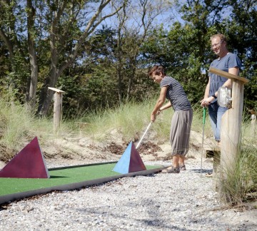 Golf dans les dunes